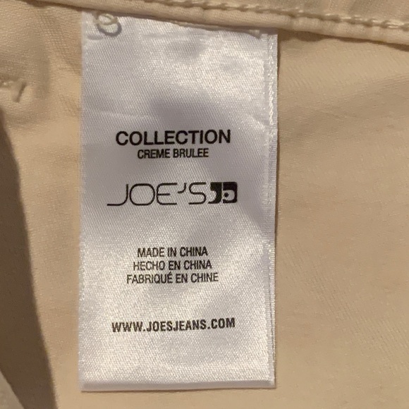 Joe's Jeans  THE CHLOE UTILITY WIDE LEG CROP Creme BRÛLÉE  Jeans - Picture 2 of 8